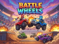 Gêm Battle Wheels ar-lein