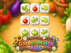 Gêm Garden Match Kids ar-lein