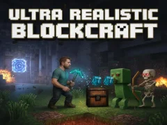 Gêm Ultra Realistic BlockCraft ar-lein