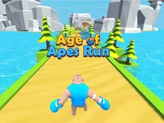 Gêm Age Of Apes Run ar-lein