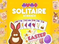 Gêm Solitaire Classic Easter ar-lein