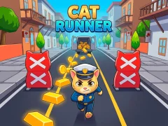 Gêm Cat Runner ar-lein