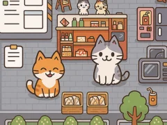 Gêm Cat Mini Restaurant ar-lein