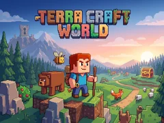Gêm Terra Craft World ar-lein