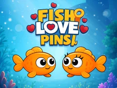 Gêm Fish Love Pins ar-lein
