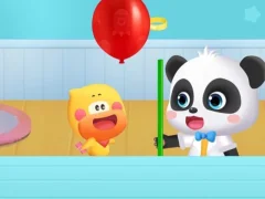 Gêm Baby Panda Science World ar-lein