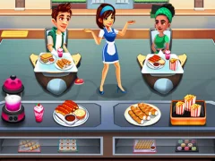 Gêm Cooking Cafe Food Chef ar-lein