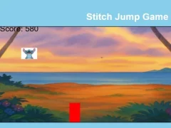 Gêm Stitch Jump Game ar-lein