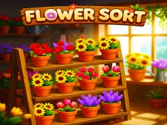 Gêm Flower Sort ar-lein