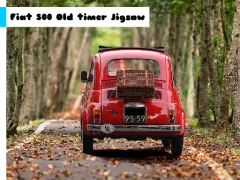 Gêm Fiat 500 Old Timer Jigsaw ar-lein