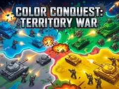 Gêm Color Conquest: Territory War ar-lein