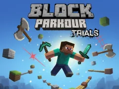 Gêm Block Parkour Trials ar-lein