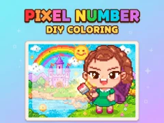Gêm Pixel Number  DIY Coloring ar-lein