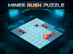 Gêm Mines Rush Puzzle ar-lein