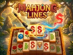 Gêm Mahjong Lines ar-lein