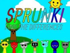 Gêm Sprunki Find The Differences ar-lein