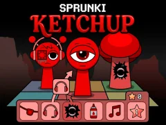 Gêm Sprunki Ketchup ar-lein