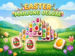 Gêm Easter mahjong deluxe ar-lein