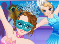 Gêm Ice Skater Princess Dressup ar-lein