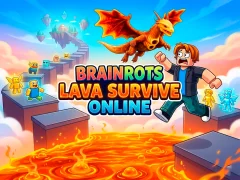 Gêm Brainrots Lava Survive Online ar-lein
