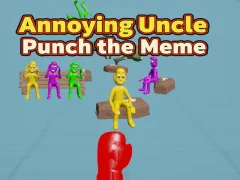 Gêm Annoying Uncle Punch the Meme ar-lein