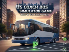 Gêm US Coach Bus Simulator Game ar-lein