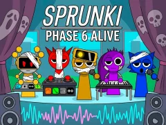 Gêm Sprunki Phase 6 Alive ar-lein