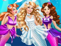 Gêm Mermaid Doll Wedding ar-lein