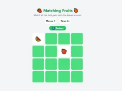 Gêm Matching Fruits ar-lein
