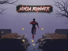 Gêm Ninja Runner ar-lein