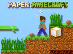 Gêm Paper Minecraft ar-lein