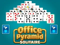Gêm Office Pyramid Solitaire ar-lein