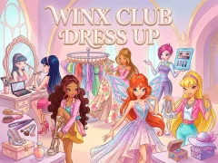 Gêm Winx Club: Dress Up ar-lein