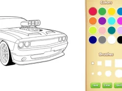 Gêm Car Coloring Book ar-lein
