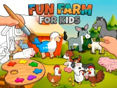Gêm Fun Farm For Kids ar-lein