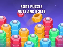 Gêm Sort Puzzle Nuts and Bolts ar-lein