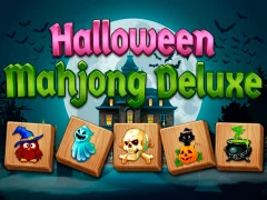Gêm Halloween Mahjong Deluxe ar-lein