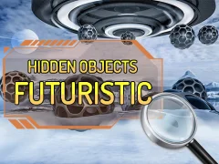 Gêm Hidden Objects Futuristic ar-lein