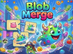 Gêm Blob Merge ar-lein