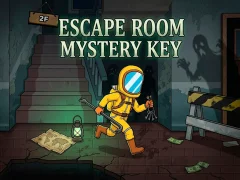 Gêm Escape Room Mystery Key ar-lein