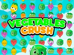 Gêm Vegetables Crush ar-lein