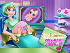 Gêm Ice Princess Pregnant Check Up ar-lein
