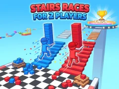 Gêm Stairs Races For 2 Players ar-lein