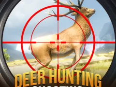 Gêm Deer Hunting Sniper Shooting ar-lein