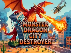 Gêm Monster Dragon City Destroyer ar-lein