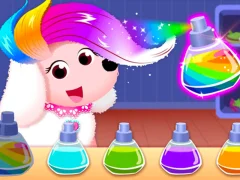 Gêm Little Panda Pet Salon ar-lein
