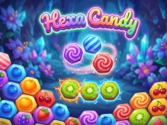 Gêm Hexa Candy ar-lein