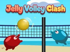 Gêm Jelly Volley Clash ar-lein