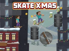 Gêm Skate Xmas ar-lein