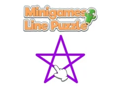 Gêm Minigames Line Puzzle ar-lein